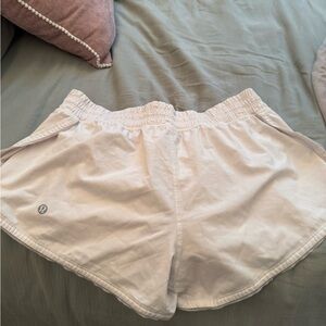 Lululemon white shorts